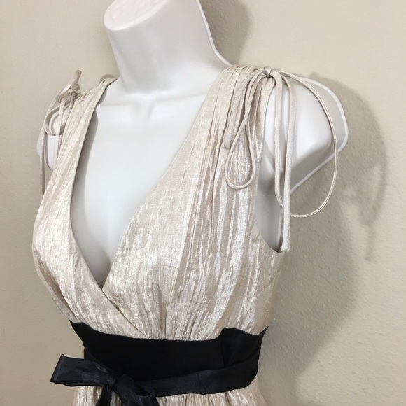 Max and Cleo Blush Shimmer Cocktail Dress - Picture 6 of 16